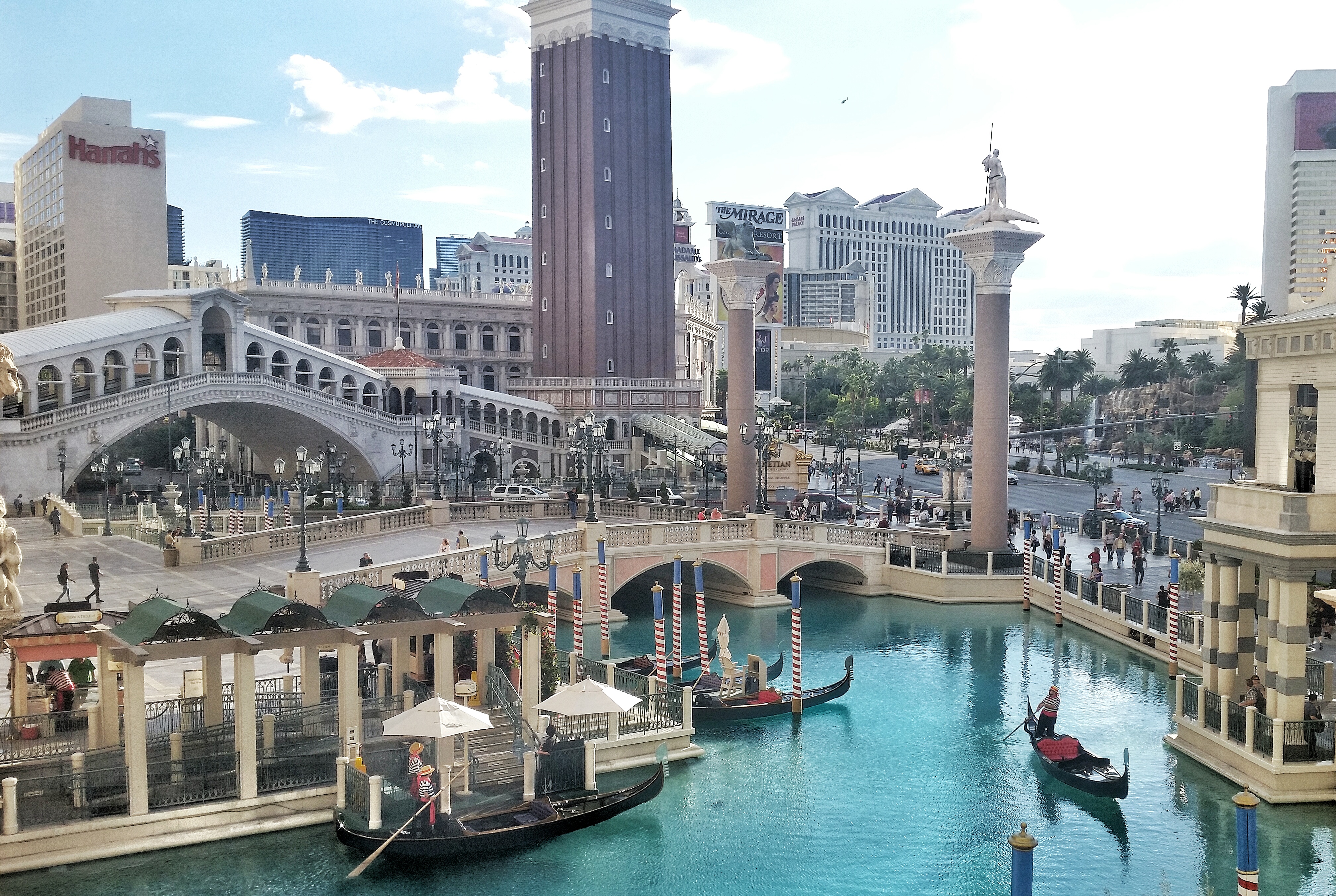 Venetian Hotel Gondolas.LasVegas