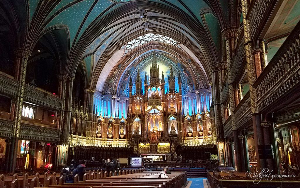 NotreDameBasilica.Montreal.inside