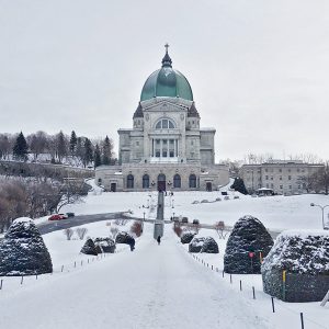 St. Joseph Oratory, Montreal, Canada -winter