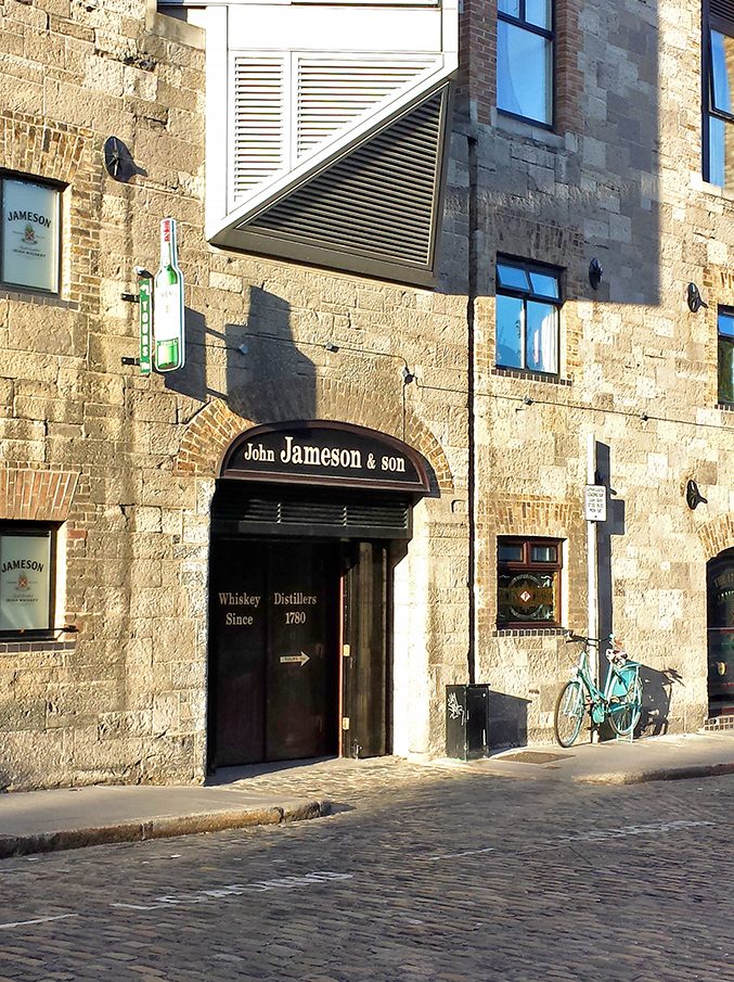 Jameson Distillery, side door, Dublin Ireland