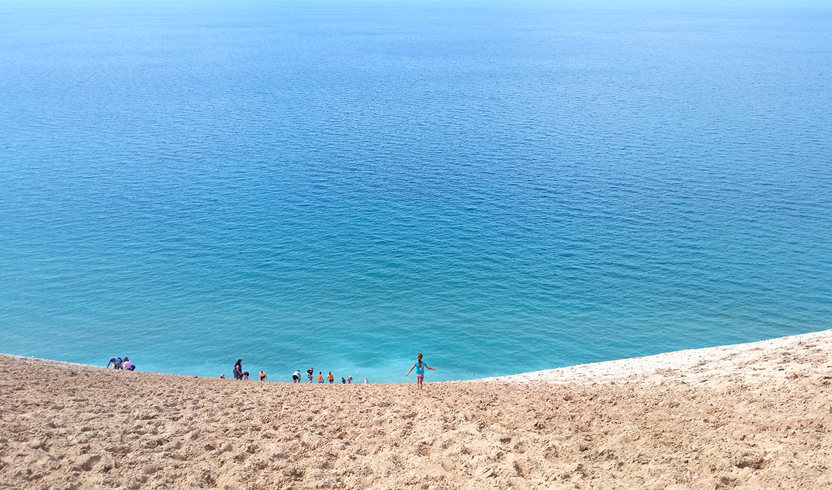 USA.Michigan. Sleeping bear National Park. lookout #9