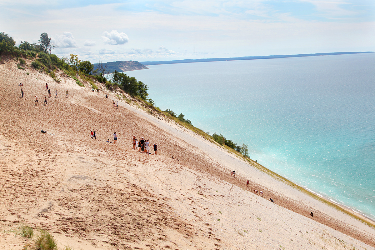 USA.Michigan. Sleeping Bear National Park. lookout #9. angle2